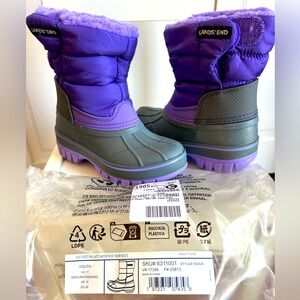 Land’s End girls winter boots